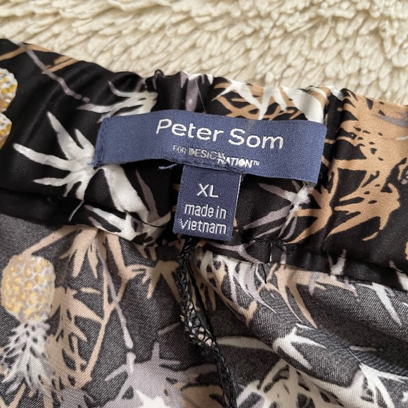 { Peter Som for Design Nation Pants } Pineapple Silk-style Pajama-style Pants - Picture 8 of 9